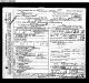 Benson, Sara Louise (Collins) - Death Certificate