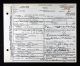 Brinker, Mary Brown (Shirley) - Death Certificate