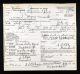 Byrne, Infant - Death Certificate