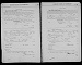Amos, Isaac Elwood & Estella Dene (Seger) - Marriage License