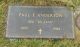 Anderson, Paul E. Anderson, Paul E.