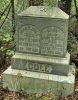 Cole, John T & Mary (Crotinger) - Tombstone