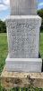 Hull, Mattie E(Call) - Tombstone(Inscription)