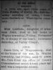 Cole, Jacob C. - Obituary