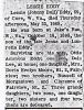 Eddy, Lessie - Obituary
