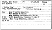 Seger, Cora (Morrison) - Funeral Home Index Card Seger, Cora (Morrison) - Funeral Home Index Card